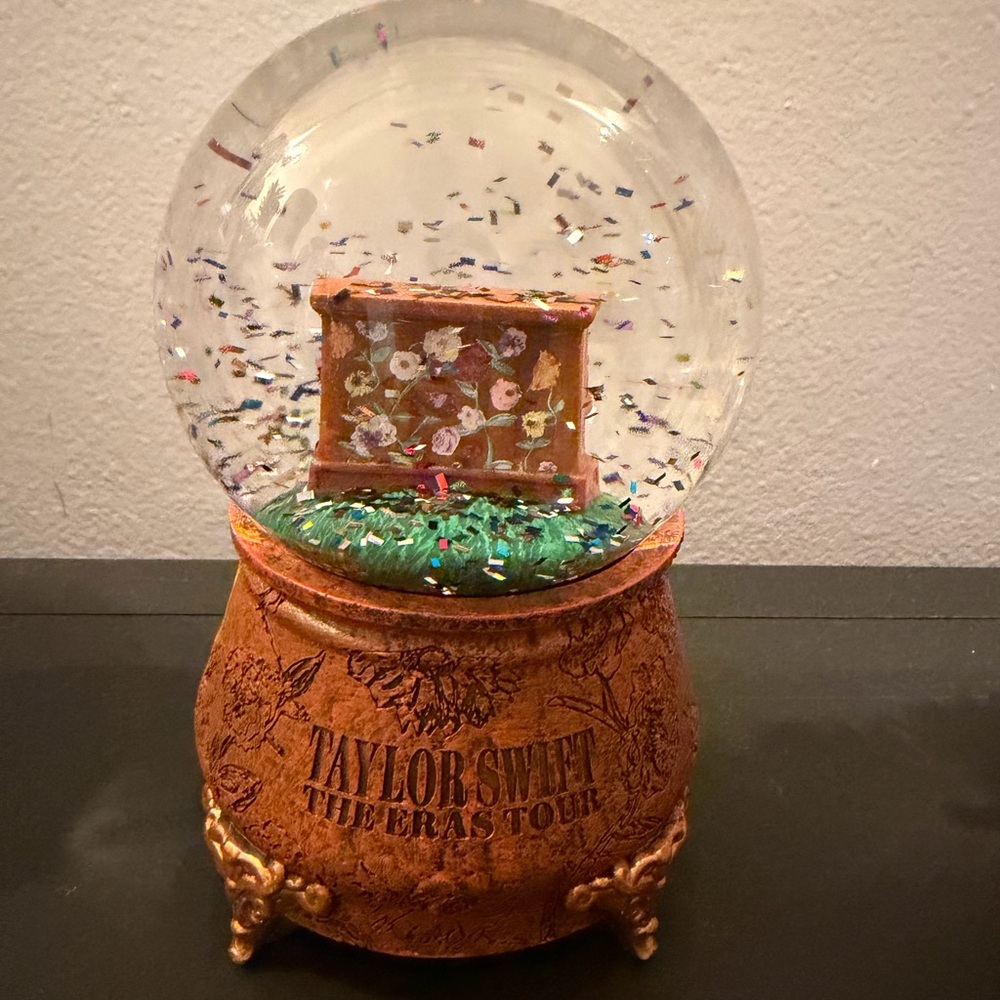Taylor Swift The Eras Tour Globe with Confetti